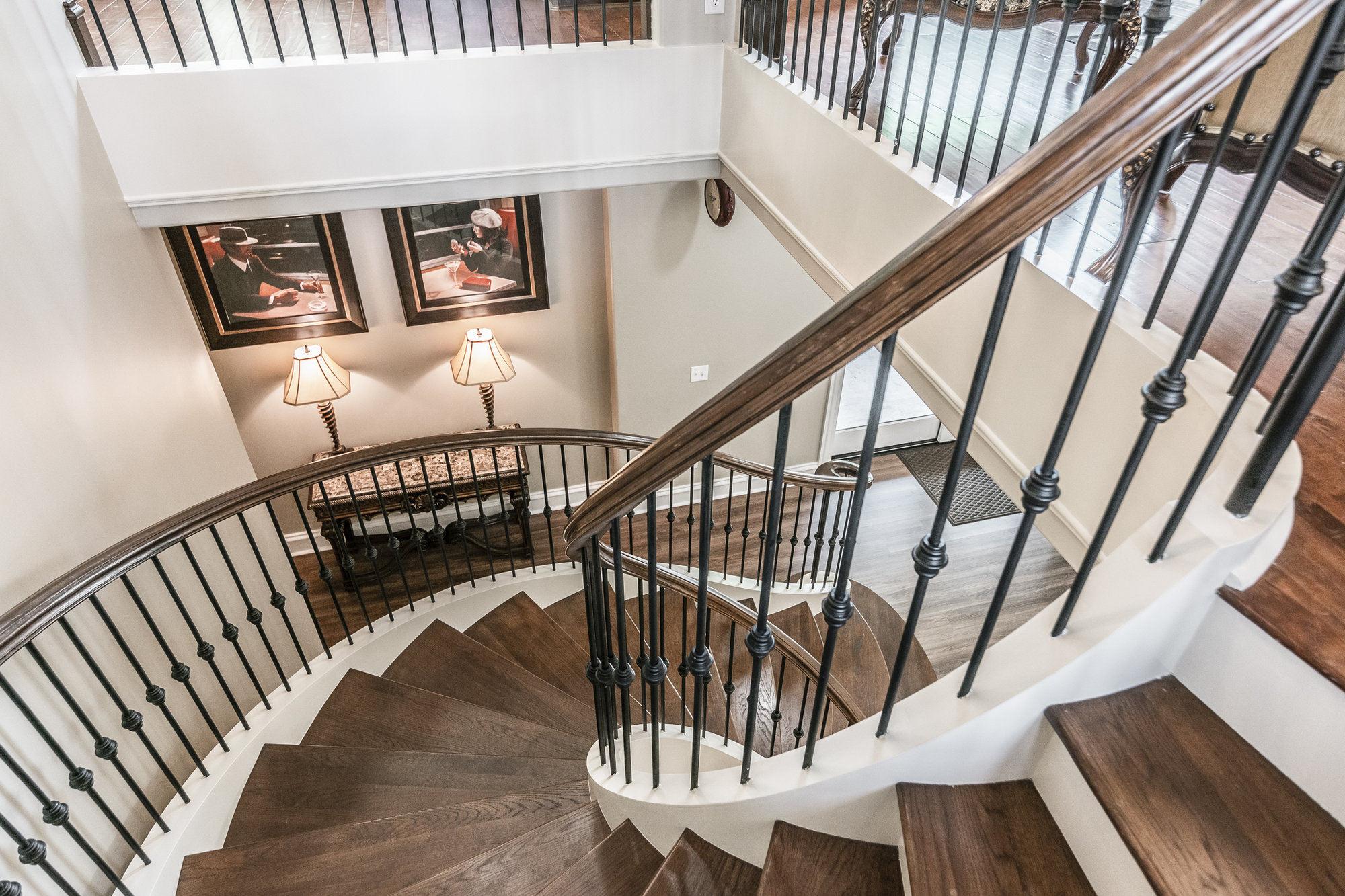 Elegant Staircase in Brentwood Tennessee